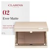 Clarins Ever Matte Radiant Matifying Powder púder so zmatňujúcim účinkom 02 Transparent Medium 10 g