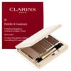 Clarins 4-Colour Eyeshadow Palette paletka očních stínů 03 Brown 6,9 g