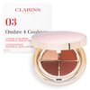 Clarins Eye Palette Ombre paletka očných tieňov 03 Flame 4 g