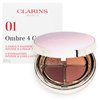 Clarins Eye Palette Ombre paletka očných tieňov 01 Fairy Taly Nude 4 g