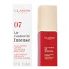 Clarins Lip Comfort Oil Intense lesk na pery s hydratačným účinkom 07 Intense Red 7 ml