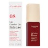 Clarins Lip Comfort Oil Intense lesk na rty s hydratačním účinkem 08 Intense Burgundy 7 ml