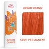 Wella Professionals Color Fresh Create Semi-Permanent Color profesionální semi-permanentní barva na vlasy Infinite Orange 60 ml