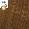Wella Professionals Koleston Perfect Me+ Rich Naturals profesionálna permanentná farba na vlasy 7/31 60 ml