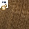 Wella Professionals Koleston Perfect Me+ Rich Naturals Professionelle permanente Haarfarbe 7/38 60 ml