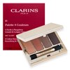 Clarins 4-Colour Eyeshadow Palette paletka očných tieňov 01 Nude 6,9 g