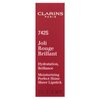 Clarins Joli Rouge Brillant vyživujúci rúž s perleťovým leskom 742S Joli Rouge 3,5 g