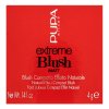 Pupa Extreme Blush Matt Rose Brown 005 púderes arcpír mattító hatásért 4 g