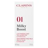 Clarins Milky Boost Foundation tónující a hydratační emulze pro sjednocenou a rozjasněnou pleť 01 Cream 50 ml