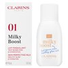 Clarins Milky Boost Foundation tónující a hydratační emulze pro sjednocenou a rozjasněnou pleť 01 Cream 50 ml