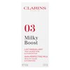 Clarins Milky Boost Foundation tónujúce a hydratačné emulzie za ujednačenu i prosvijetljenu kožu 03 Cashew 50 ml