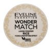 Eveline Wonder Match Loose Powder púder pre zjednotenú a rozjasnenú pleť Rice 6 g