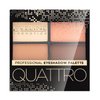 Eveline Quattro Professional Eyeshadow Palette oogschaduw palet 1 3,2 g