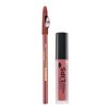 Eveline OH! My Velvet Lips Matt Lip Kit sada na rty pro matný efekt 03 Rose Nude 4,5 ml