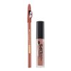 Eveline OH! My Velvet Lips Matt Lip Kit sada na pery pre matný efekt 01 Neutral Nude 4,5 ml