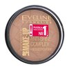 Eveline Make-Up Art Anti-Shine Complex Pressed Powder pudr pro sjednocenou a rozjasněnou pleť 35 Golden Beige 14 g