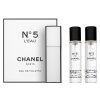 Chanel No.5 L'Eau - Twist and Spray toaletní voda pro ženy 3 x 20 ml