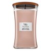 Woodwick Vanilla & Sea Salt geurkaars 610 g