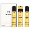 Chanel No.5 - Refill Eau de Parfum femei 3 x 20 ml