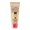 Eveline Satin Matt Mattifying & Covering Foundation 4in1 podkład w płynie z formułą matującą 102 Vanilla 30 ml