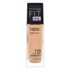 Maybelline Fit Me! Luminous + Smooth Foundation vloeibare make-up voor een uniforme en stralende teint 118 Light Beige 30 ml