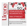 Lirene Resveratol Lifting Cream 50+ festigende Liftingcreme gegen Falten 50 ml