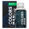 Benetton Colors de Benetton Man Black тоалетна вода за мъже Extra Offer 2 100 ml