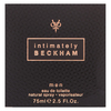 David Beckham Intimately Men Eau de Toilette bărbați 75 ml