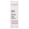 Clarins Eau á Lévres Water Lip Stain lesk na rty pro matný efekt 03 Red Water 7 ml