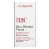 Clarins Skin Illusion Velvet Natural Matifying & Hydrating Foundation fond de ten lichid cu efect matifiant 112C Amber 30 ml