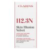 Clarins Skin Illusion Velvet Natural Matifying & Hydrating Foundation fond de ten lichid cu efect matifiant 112.3N Sandalwood 30 ml