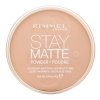 Rimmel London Stay Matte Long Lasting Pressed Powder pudr s matujícím účinkem 004 Sandstorm 14 g