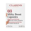 Clarins Milky Boost Capsules folyékony make-up az egységes és világosabb arcbőrre 03 30 x 0,2 ml