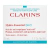 Clarins Hydra-Essentiel [HA²] suero facial nocturno Plumps Moisturizes and Quenches Night Care 50 ml