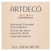 Artdeco Mineral Powder cipria effetto seta per l' unificazione della pelle e illuminazione 3 Soft Ivory 15 g