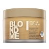 Schwarzkopf Professional BlondMe Blonde Wonders Golden Mask voedend masker om warme blonde haartinten te doen herleven 450 ml