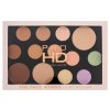 Makeup Revolution Pro HD Amplified Palette The Face Works - Light Medium мултифункционална палитра 15 g