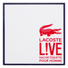 Lacoste Live Pour Homme Eau de Toilette für Herren 100 ml