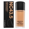 MAC Studio Fix Fluid Foundation SPF15 NC43.5 Long-Lasting Foundation for unified and lightened skin 30 ml