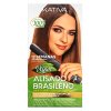 Kativa Brazilian Straightening Vegan Kit sada s keratinem pro narovnání vlasů 225 ml