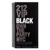 Carolina Herrera 212 VIP Black parfémovaná voda pre mužov 50 ml