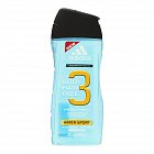 Adidas 3 Water Sport Shower gel for men 250 ml