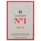 Aigner Etienne Aigner No 1 Red Eau de Toilette for men 100 ml