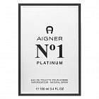 Aigner No.1 Platinum Eau de Toilette for men 100 ml