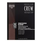 American Crew Precision Blend Natural Gray Coverage боя за коса за мъже Medium Natural 4-5 3 x 40 ml