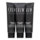 American Crew Precision Blend Natural Gray Coverage hajfesték férfiaknak Medium Natural 4-5 3 x 40 ml