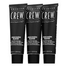 American Crew Precision Blend Natural Gray Coverage боя за коса за мъже Medium Ash 5-6 3 x 40 ml