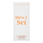 Anastasia Beverly Hills Mini Dewy Set Coconut-Vanilla fixačný sprej na make-up pre zjednotenú a rozjasnenú pleť 30 ml