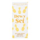 Anastasia Beverly Hills Mini Dewy Set Pineapple Makeup Fixing Spray for unified and lightened skin 30 ml