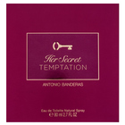 Antonio Banderas Her Secret Temptation Eau de Toilette for women 80 ml